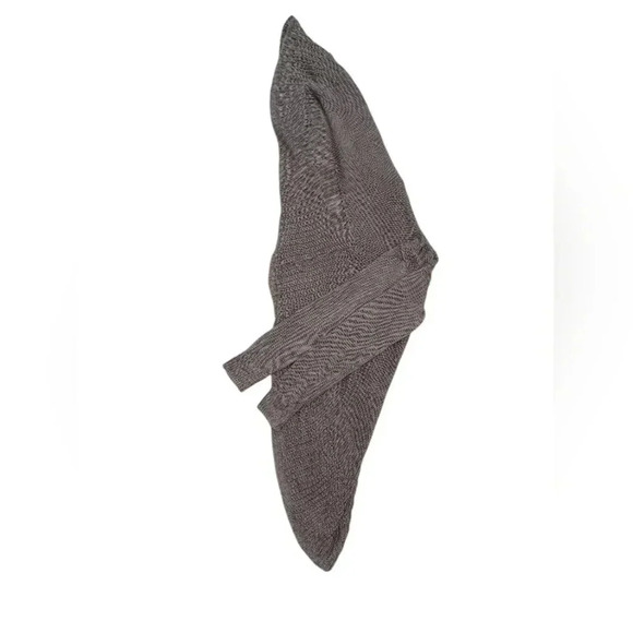 Vince Knit Hooded Open Gray L/S Cardi Size Large - Picture 4 of 7